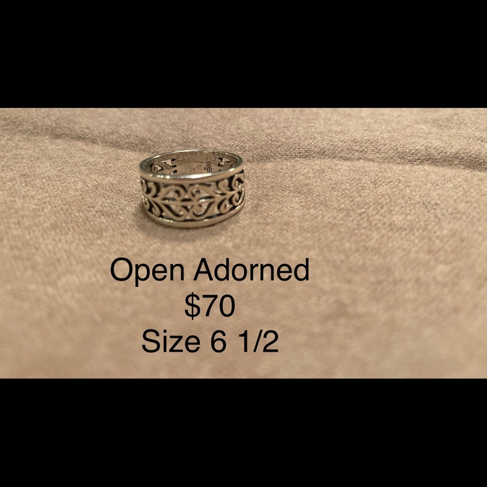 Open Adorned Ring